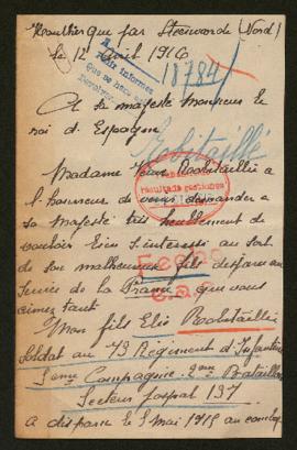 Expediente de Elie Robitaille