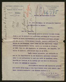 Expediente de Frédéric Marius Marcel Gaston Ludger