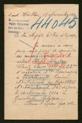 Expediente de Sébastien Clair Mabit