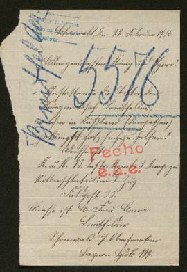 Expediente de Josef Breitfelder