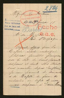 Expediente de Maurice Léon Barbet