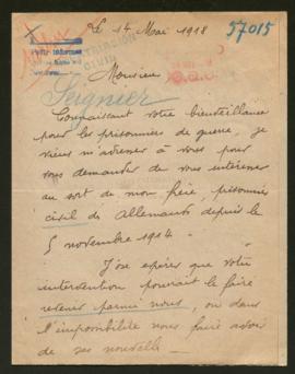Expediente de Georges Seignier
