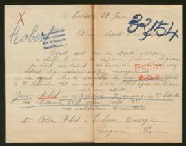 Expediente de Jean Robert