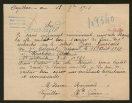 Expediente de Jean Goursaud