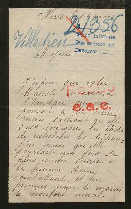 Expediente de Ernest Alexandre Villedieu