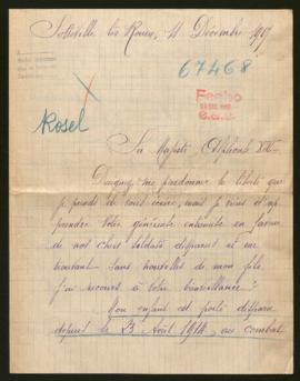 Expediente de Louis Rosel