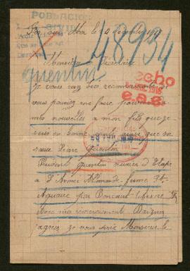 Expediente de Prudent Quentin