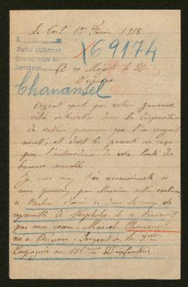 Expediente de Marcel Chanansel