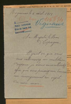 Expediente de Louis Vignaud