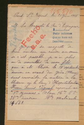 Expediente de Henri Louis Vignal