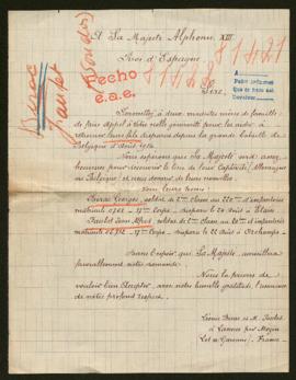 Expediente de Georges Birac y Jean Alfred Faubet
