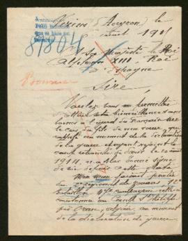 Expediente de Léonce Eugène Bonnier