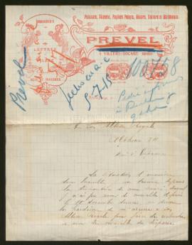 Expediente de Constant Désiré Prevel