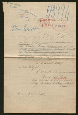 Expediente de la familia van Endt Devroe