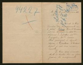 Expediente de Aimable Emmanuel Joseph Raphaël Lebargy