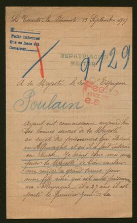 Expediente de Fernand Poulain