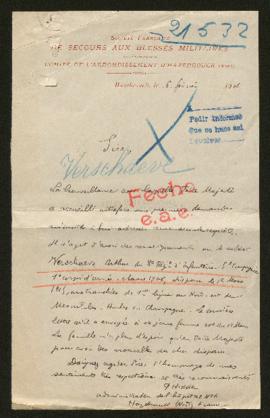 Expediente de Arthur Verschaeve