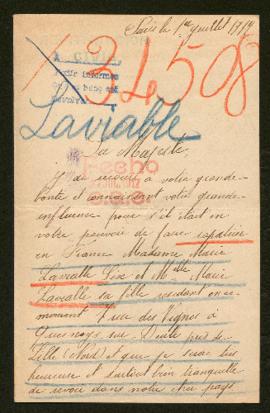 Expediente de Lavialle-Six