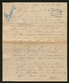 Expediente de Joseph Marius Faure