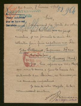 Expediente de Jules Delbreuve