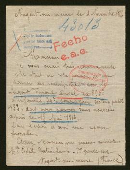 Expediente de Fernand Duval