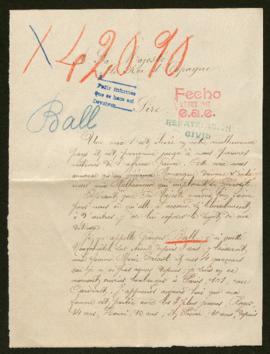 Expediente de la familia Ball Tricot