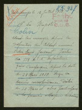 Expediente de Louis Colin