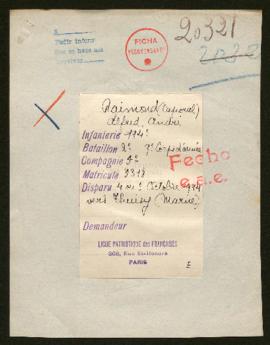 Expediente de Alfred André Raimond