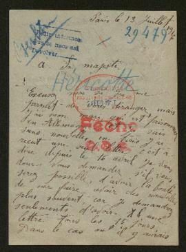 Expediente de Adolphe Héricotte