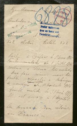 Expediente de Guillaume Dassie