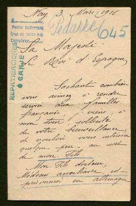 Expediente de Auguste Pédarré