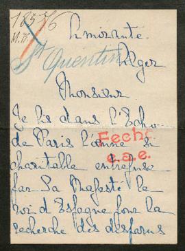 Expediente de Henry de Saint Quentin