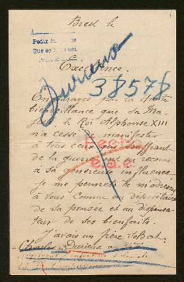 Expediente de Charles Durieux