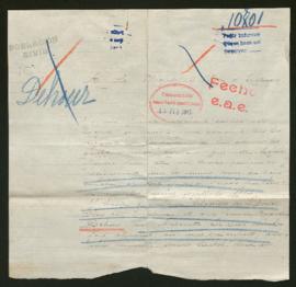 Expediente de Augustine Dehour Marquette e hijos