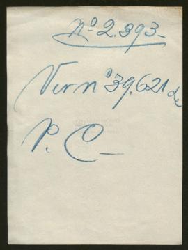 Expediente de la familia Thiébault Rossin y Paul Albert Pave