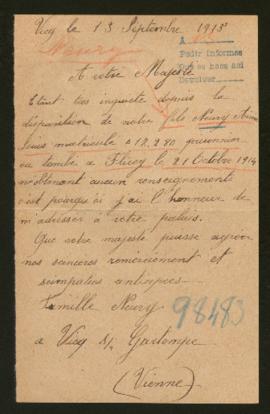 Expediente de Aimé Louis Neuvy