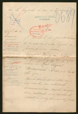 Expediente de François Severyns