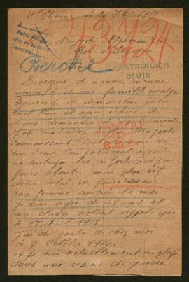 Expediente de Marie Berche Duthoit