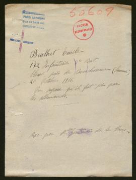 Expediente de Emile Brulhet