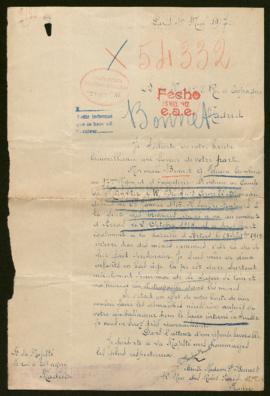 Expediente de G. Felicien Bonnet