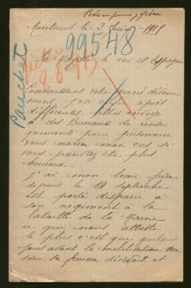 Expediente de Louis Pauchet