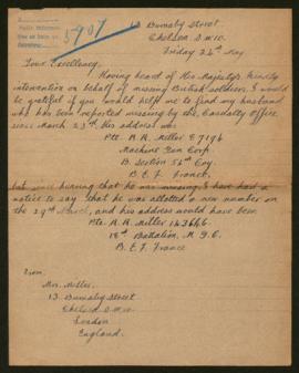 Expediente de R. R. Miller