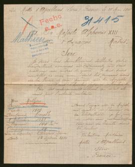 Expediente de Clément Mathieu