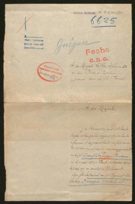 Expediente de Pierre Marie Guégan