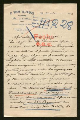 Expediente de Alfred de La Rochebrochard