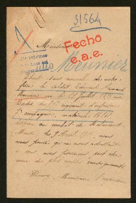 Expediente de Edouard Armand Meunier