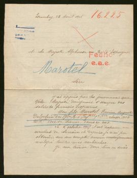 Expediente de Firmin Auguste Delphin Marotel