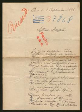 Expediente de Lucien Pierre Ricand