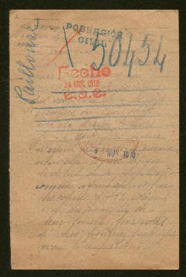 Expediente de la familia Pailloux-Duprez