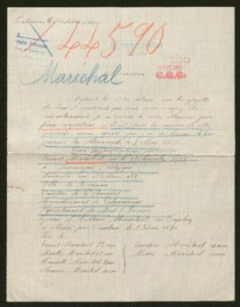 Expediente de Ernest Maréchal